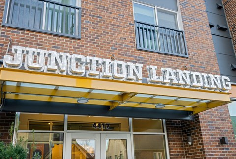 Junction Landing Entry and Exterior