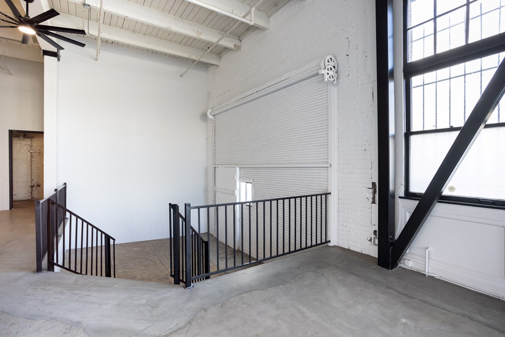 Santa Fe Art Colony staircase to front door