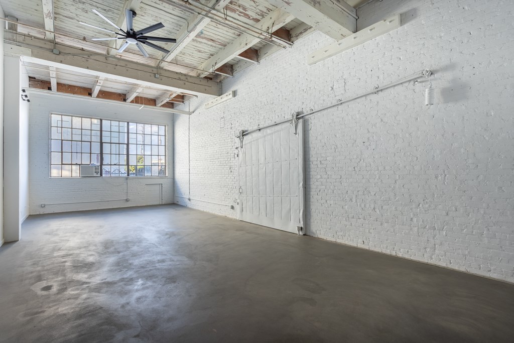 Santa Fe Art Colony room with large windows