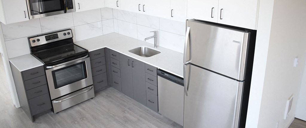 Franklin Flats Apartments Kitchen