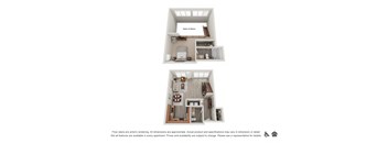 Koi Apartments in Ballard, Washington 1x1.5 Live/Work I Floor Plan