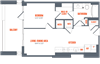 Legacy West End Apartments A6 Floor Plan