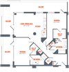 Legacy West End Apartments B10 Floor Plan