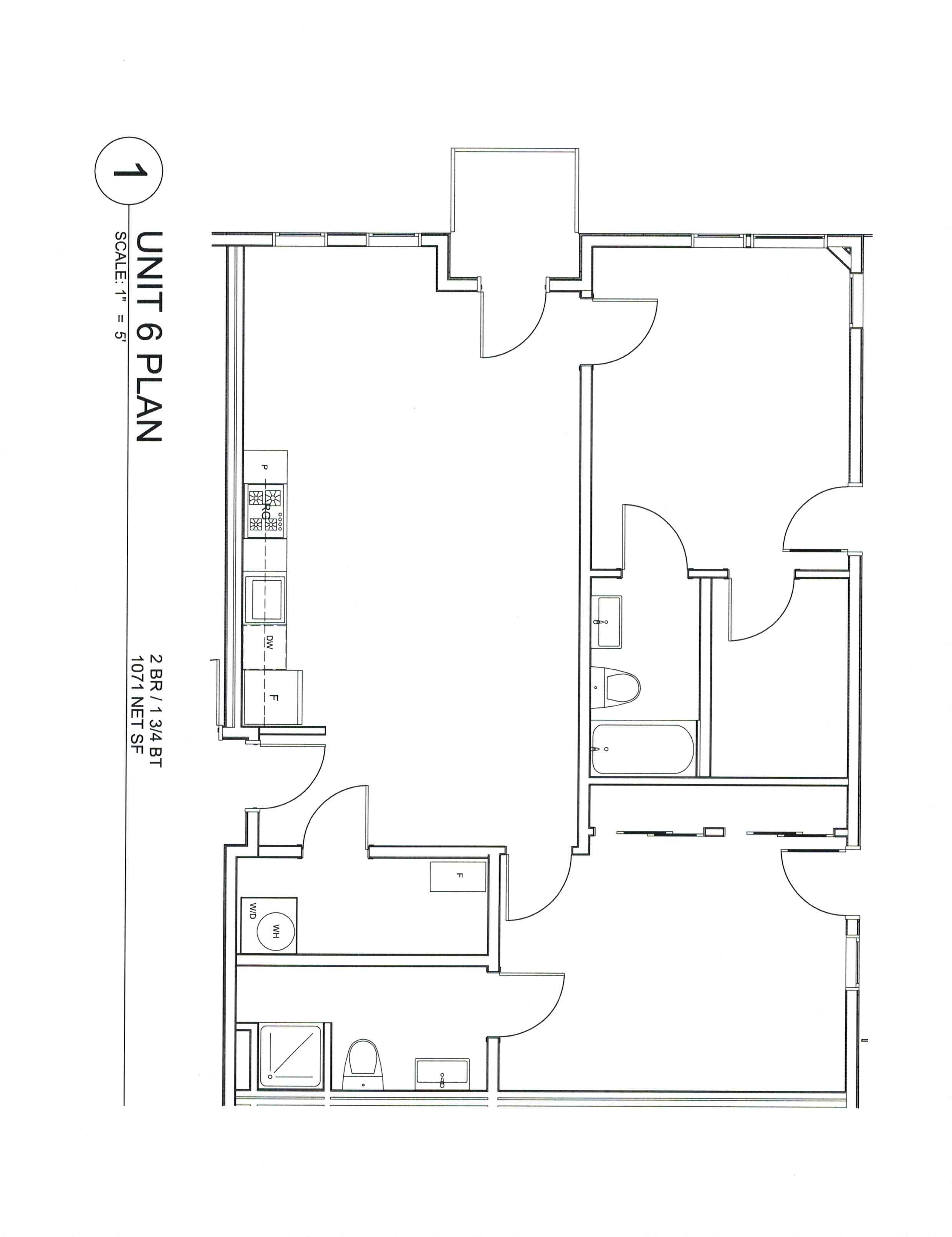 201Lofts Apartments 06 Floor Plan