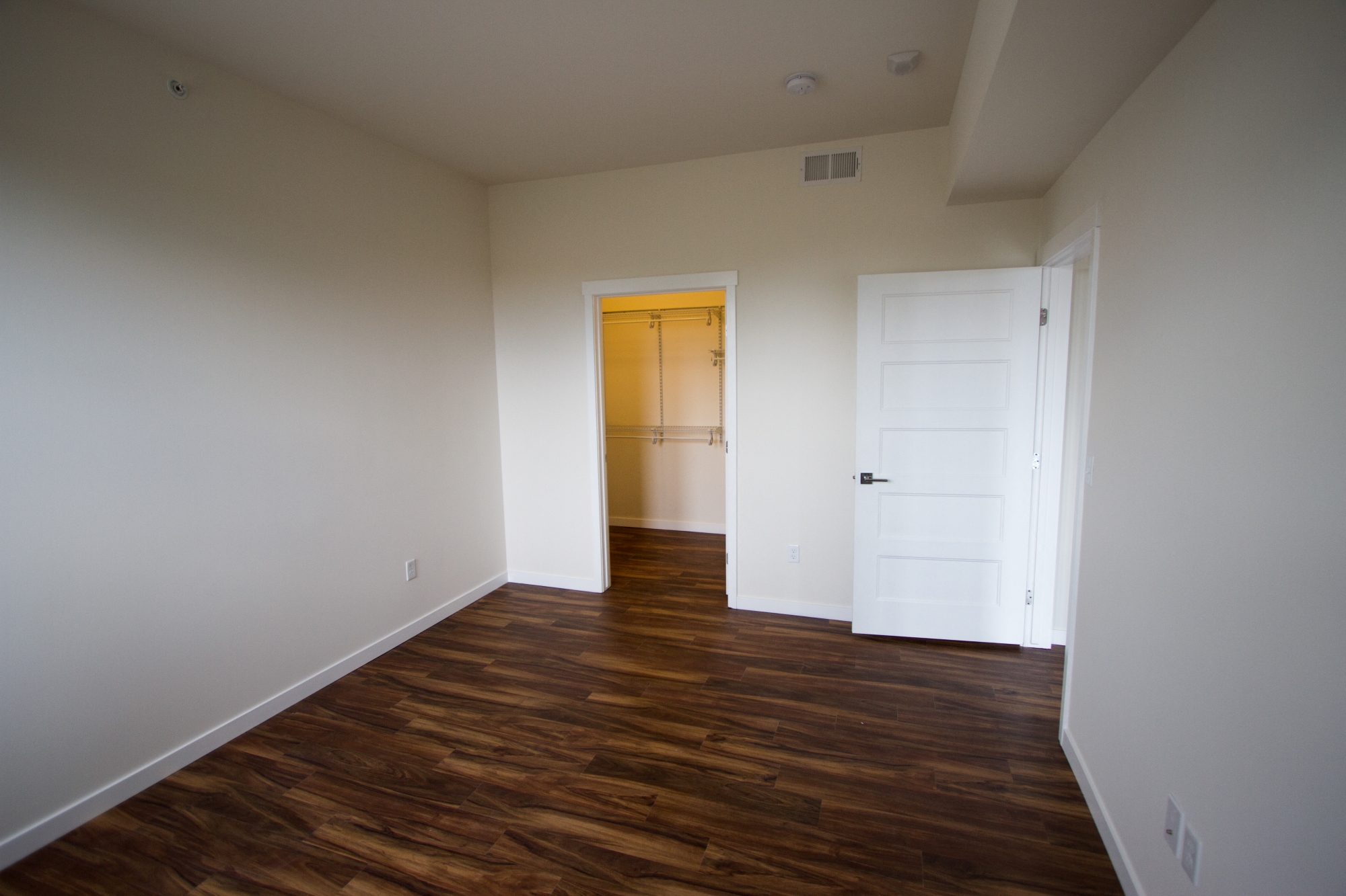 201Lofts Apartments Bedroom and Closet Door