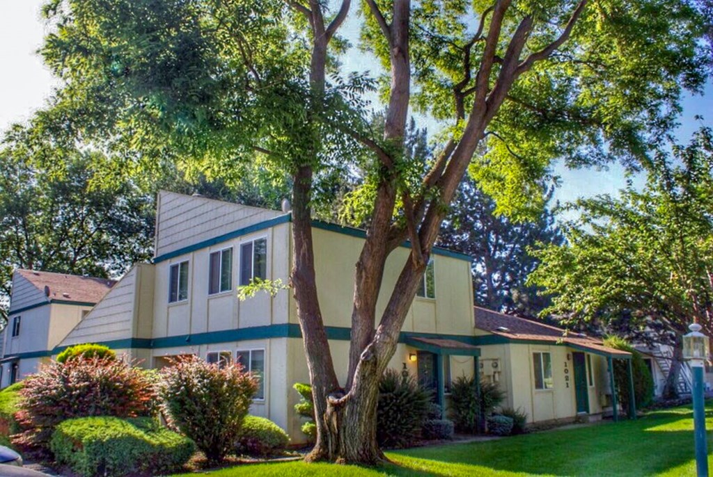 La Verde Apartments Building Exteriors and Trees