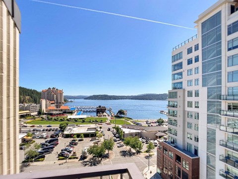 View of Lake at Lake Tower, Coeur d'Alene Idaho