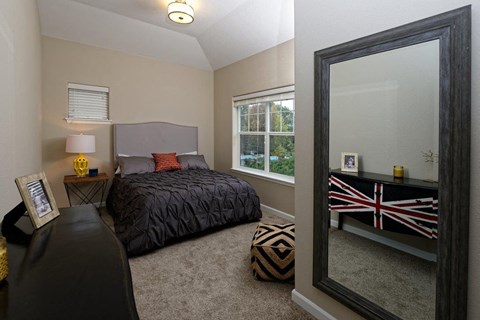 Latitude Apartments and Townhomes Model Bedroom