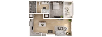 A series of images showing different rooms of a house.