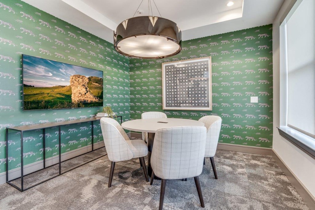 Lenox Cooper Apartments in Arlington, Texas Clubhouse Lounge