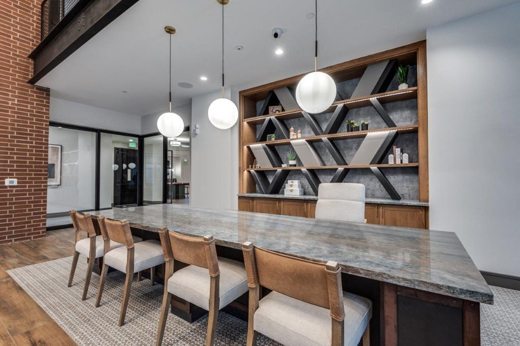 Lenox Cooper Apartments in Arlington, Texas Clubhouse Lounge