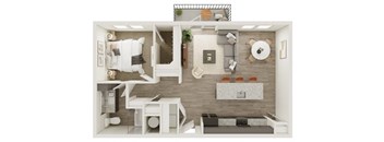 Lenox Katy Crossing A5 Floor Plan