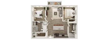 Lenox Katy Crossing B3 Floor Plan