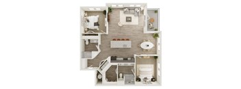 Lenox Katy Crossing B6 Floor Plan