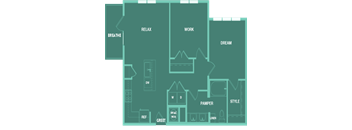 Lenox Park Apartments in Austin, Texas A7.1 Floor Plan