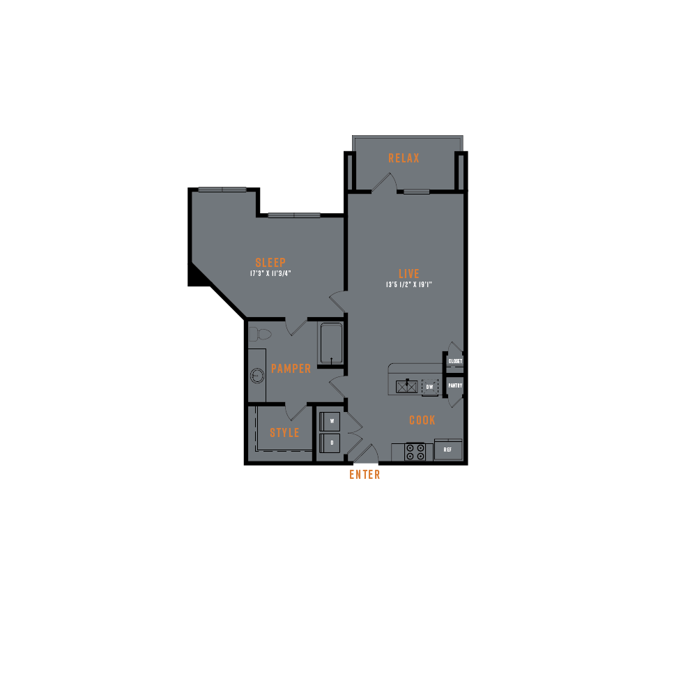 Lenox SoCo 2D Floor Plans - A9