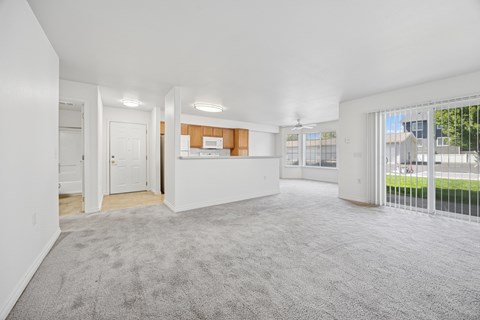Carpeted Living Area at Lion's Gate, Walla Walla, WA 99362