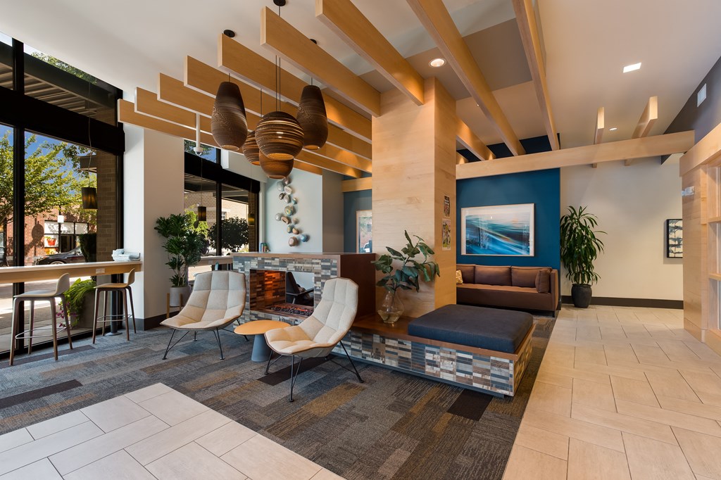 Voda Apartment Lobby with Seating