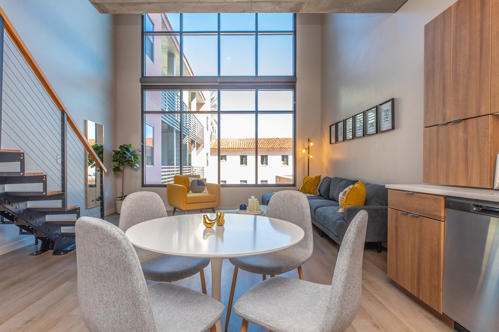 Modern Dining Area at The Benedictine, Tucson, AZ, 85716