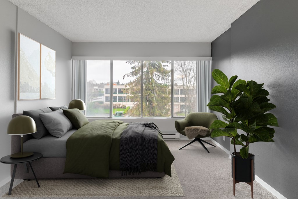 Luxe at Meridian Apartments Bedroom