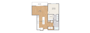 Lyra on McKinney A8 Floor Plan