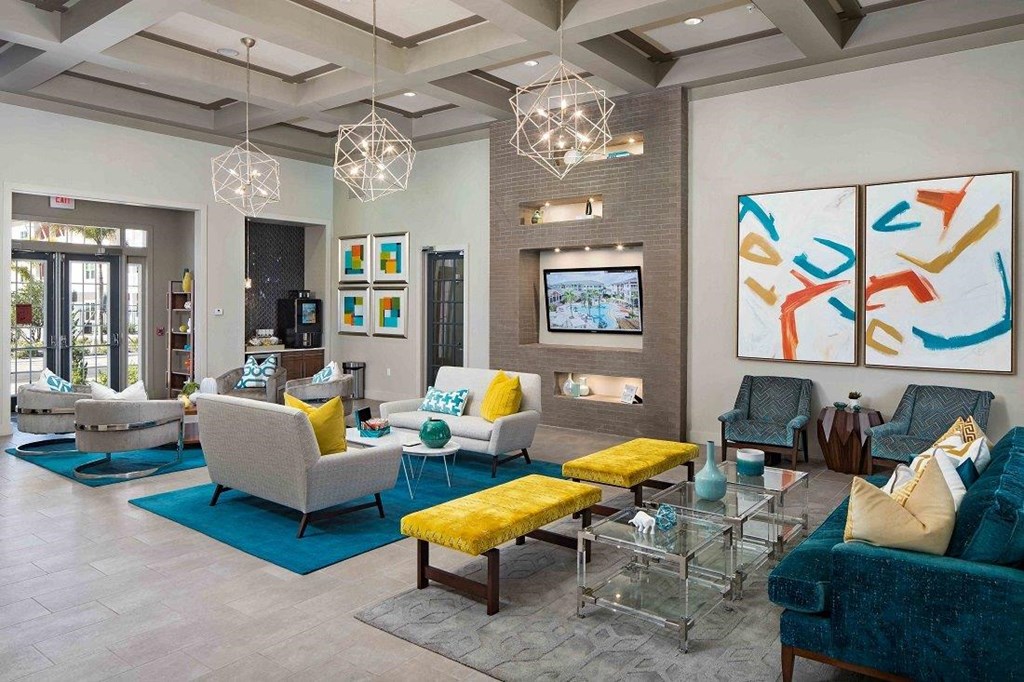 M South Apartments Clubhouse Lounge