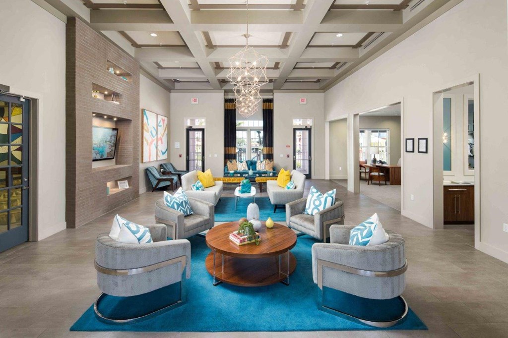 M South Apartments Clubhouse Lounge