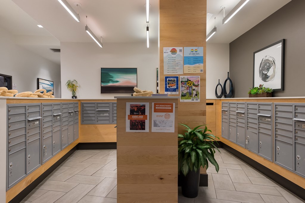 Voda Apartment mailroom