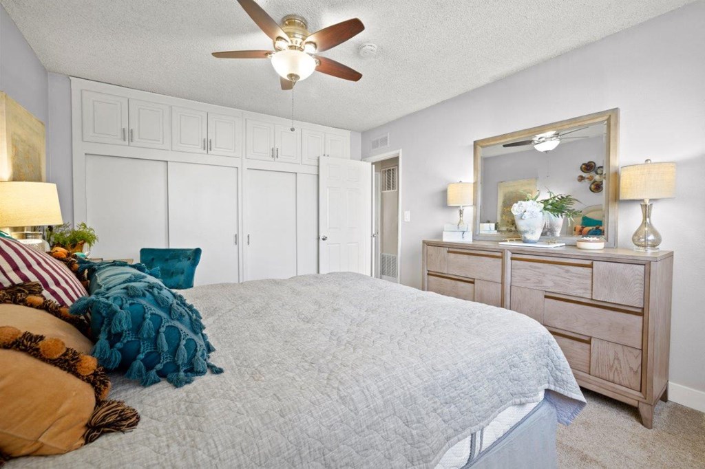 Atrium at West Covina Apartments Model Bedroom