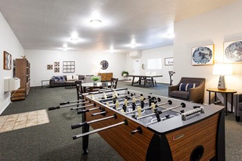 Maple Ridge Apartments Clubhouse Lounge with Games - Photo Gallery 13