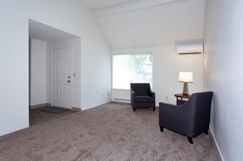 Maple Ridge Apartments Model Living Room