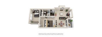 bedroom floor plan an opens a dialog