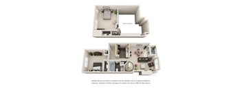 bedroom floor plan an opens a dialog