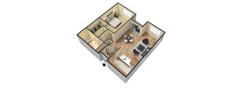 The Douglas Apartments Marshall Floor Plan