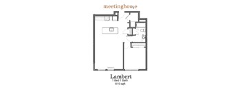 Meetinghouse Apartments Lambert Floor Plan