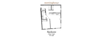 Meetinghouse Apartments Spokane Floor Plan