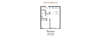 Meetinghouse Apartments Tacoma Floor Plan
