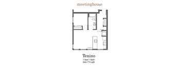 Meetinghouse Apartments Tenino Floor Plan
