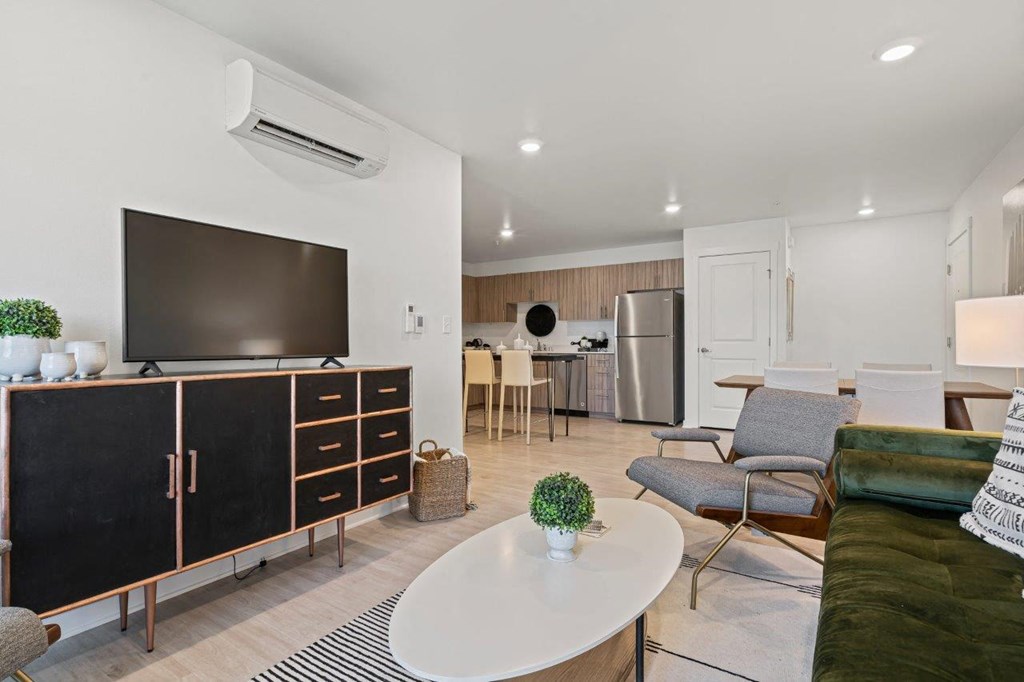 Mill Creek Apartments Model Living Room