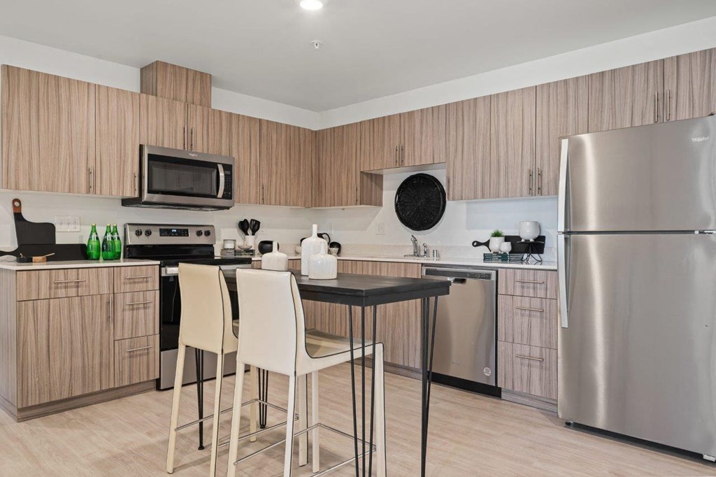Mill Creek Apartments Model Kitchen