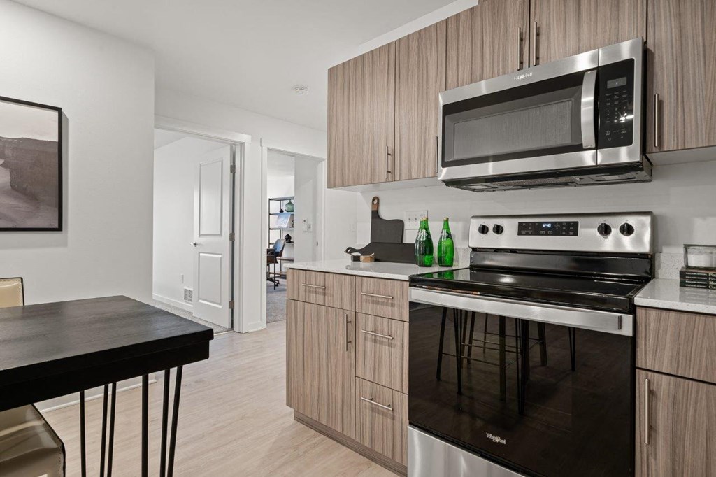 Mill Creek Apartments Model Kitchen