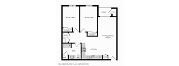 Mill Creek Apartments Bennington Floor Plan
