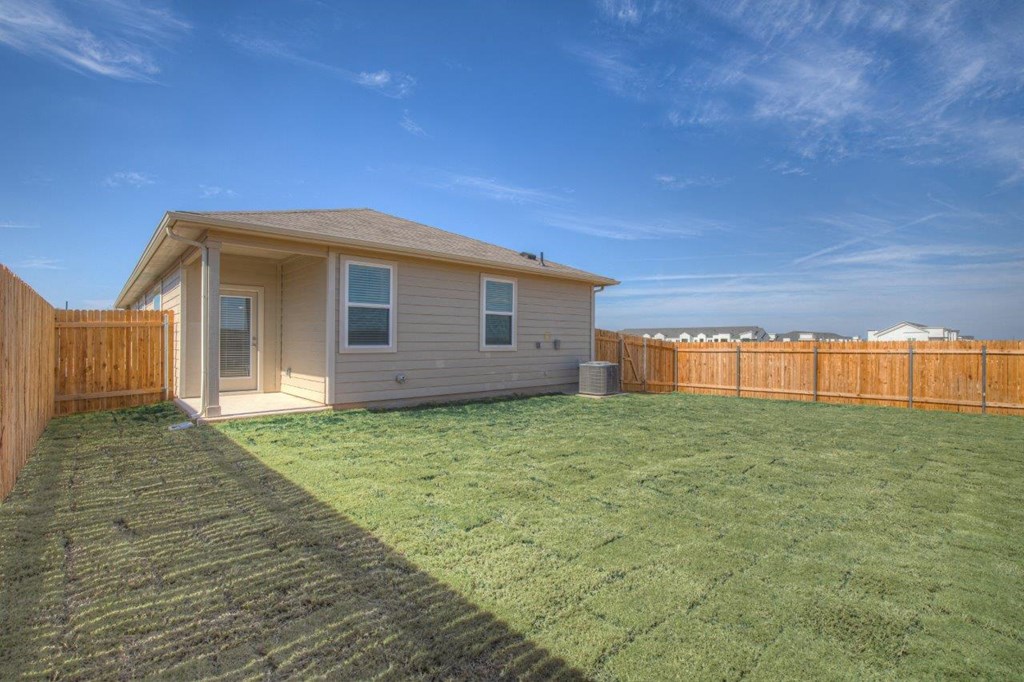 Millbrook Commons Private Backyard