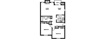 Mirabella Apartments in Everett, Washington B1 Floor Plan