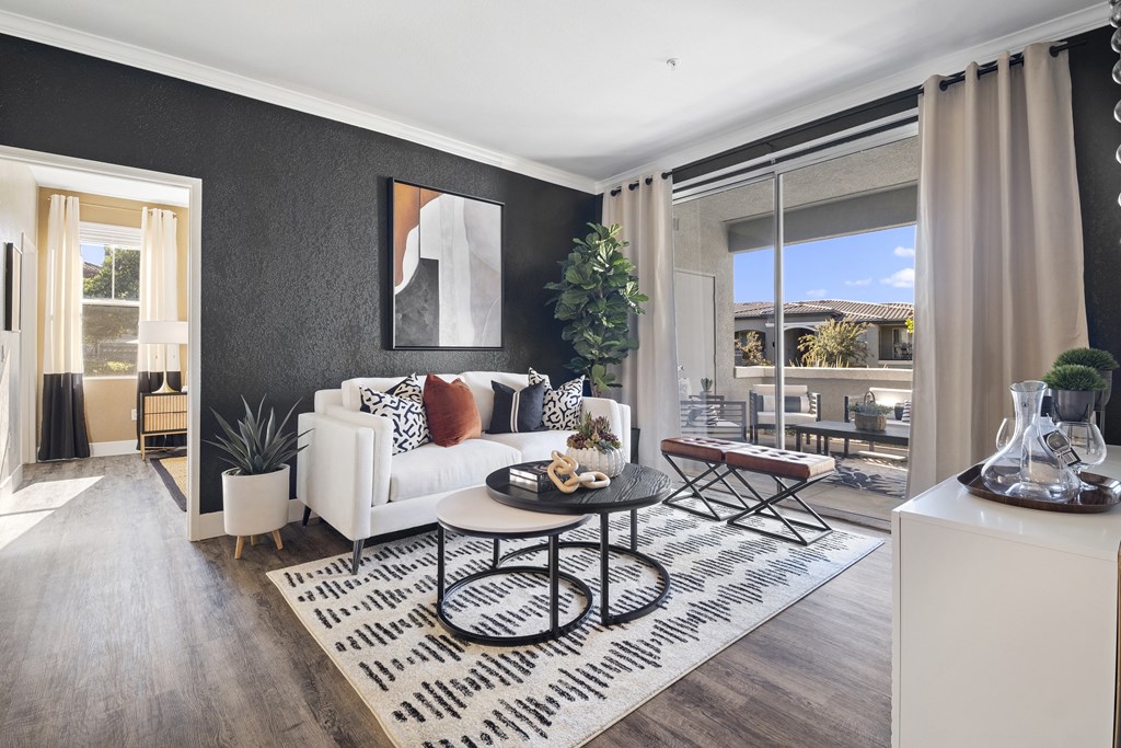 Estancia at Mission Grove Apartments Living Room
