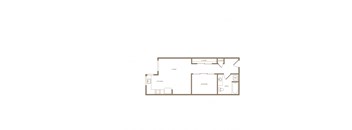 The Wilcox Apartments A1 2D Floor Plan