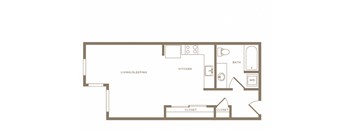 The Wilcox Apartments S2 2D Floor Plan