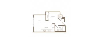 The Wilcox Apartments S3 2D Floor Plan