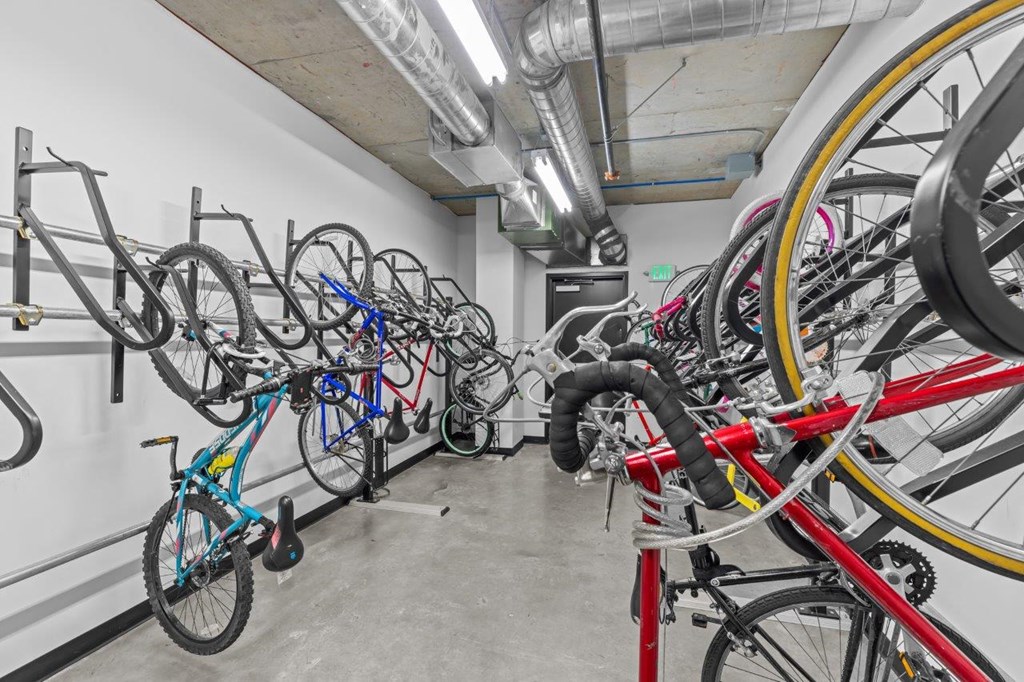 Muir Apartments in Seattle, Washington Bike Racks