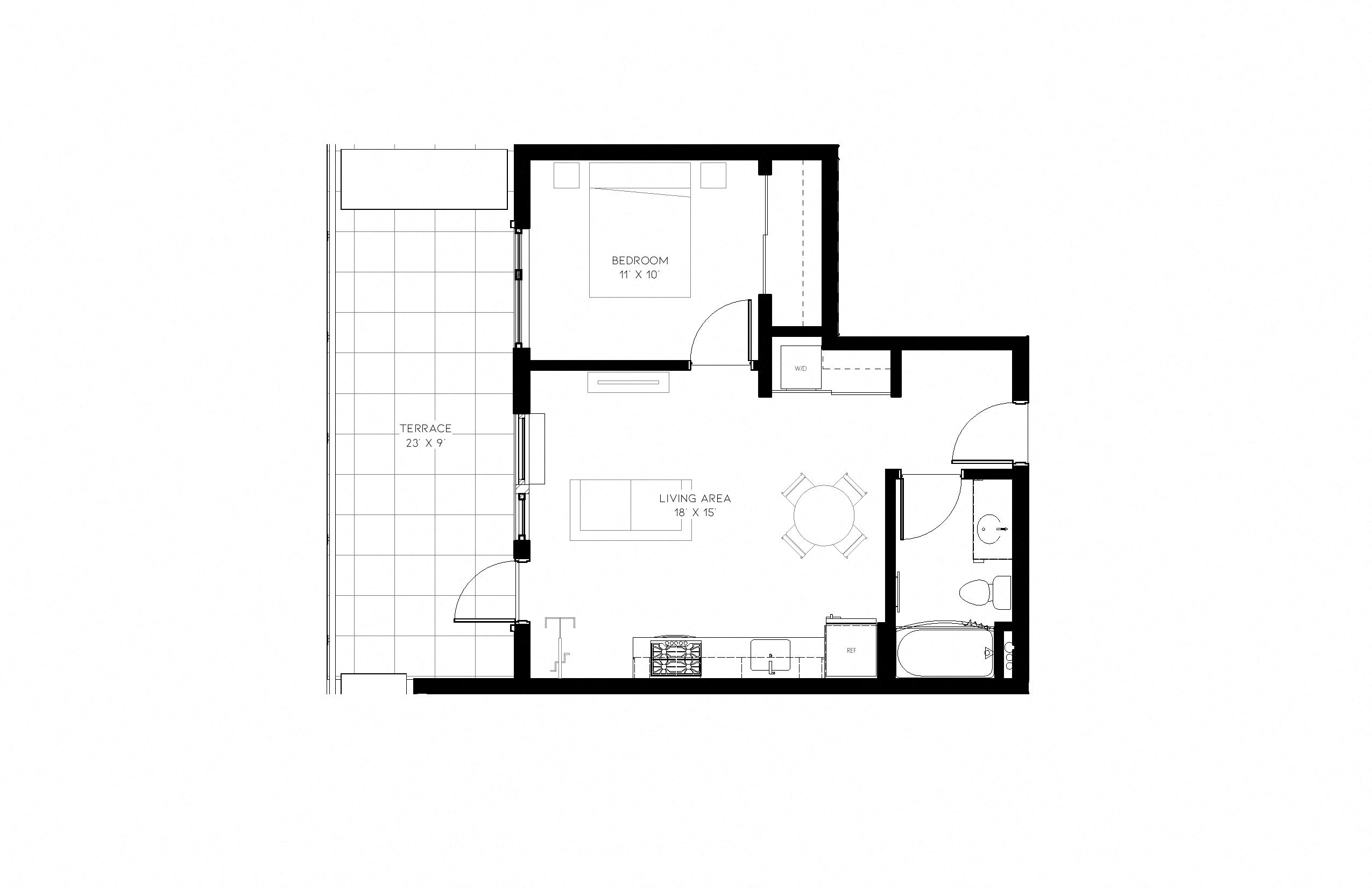Multnomah Station B4 Floor Plan
